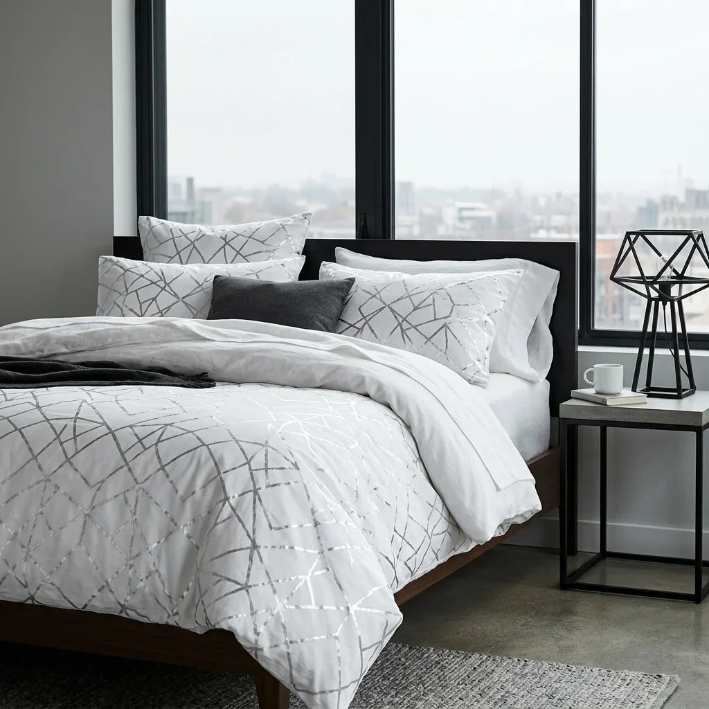 Black & White Bedding collection at Ideal Textiles