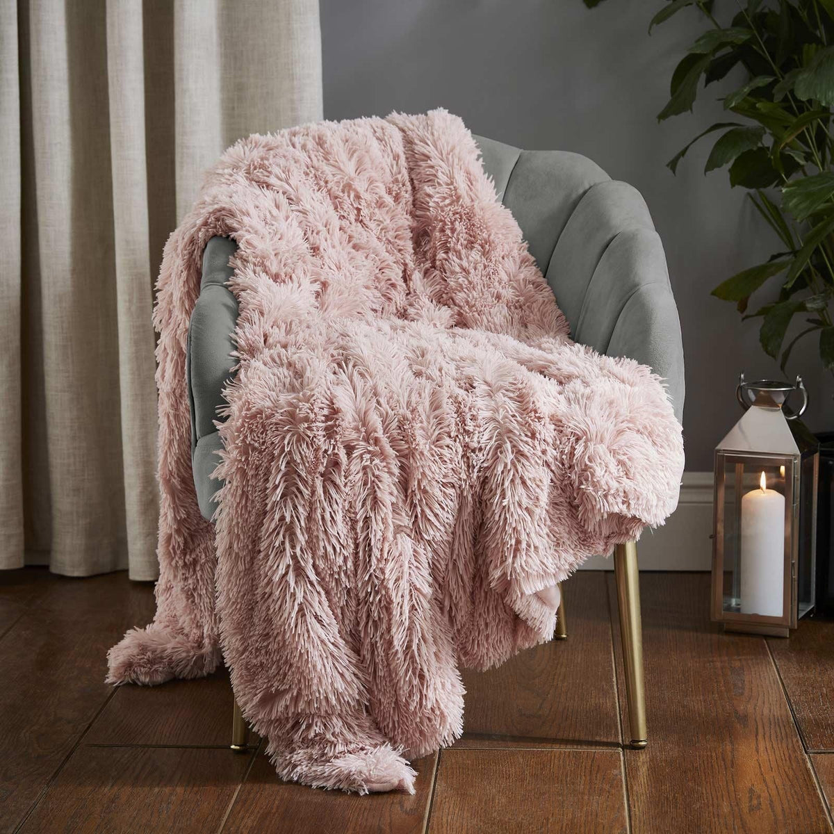 Charcoal Throws & Blankets