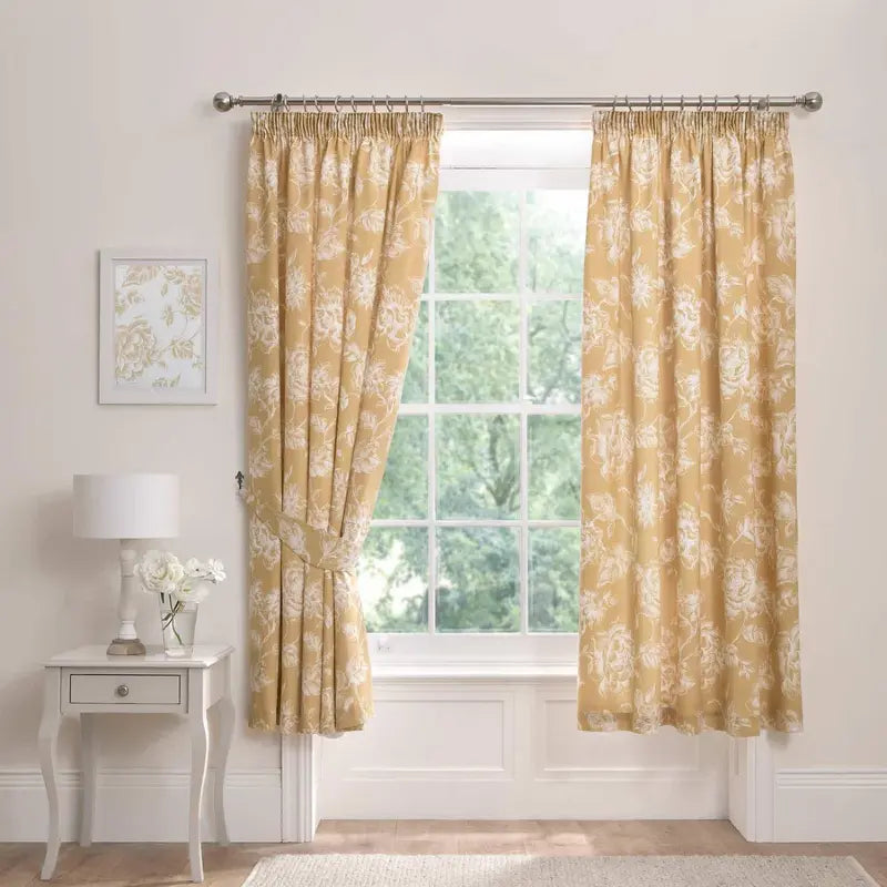 Gold Curtains