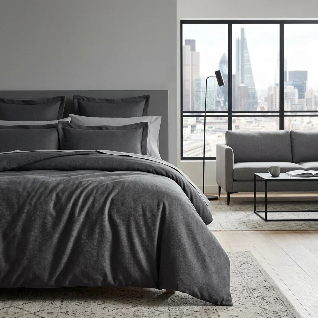Grey Tones Bedding collection at Ideal Textiles