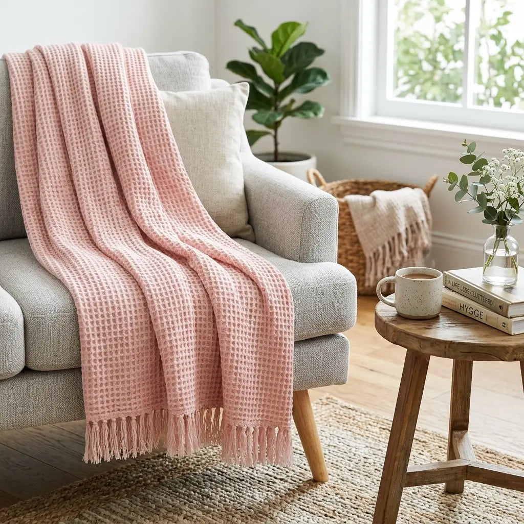 Pink & Purple Tones Throws & Blankets collection at Ideal Textiles