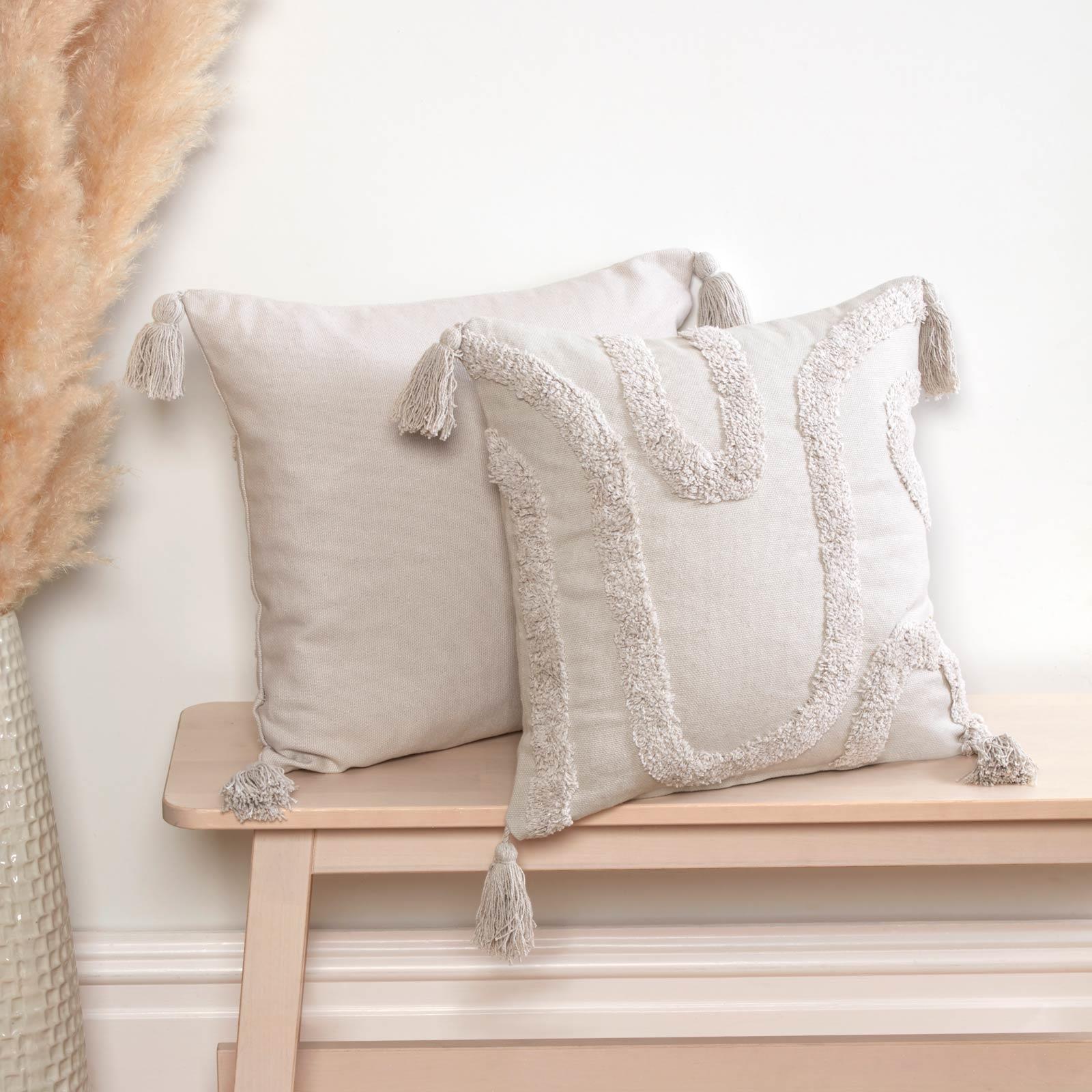 Cabana Tufted Cushion Cover 43cm x 43cm