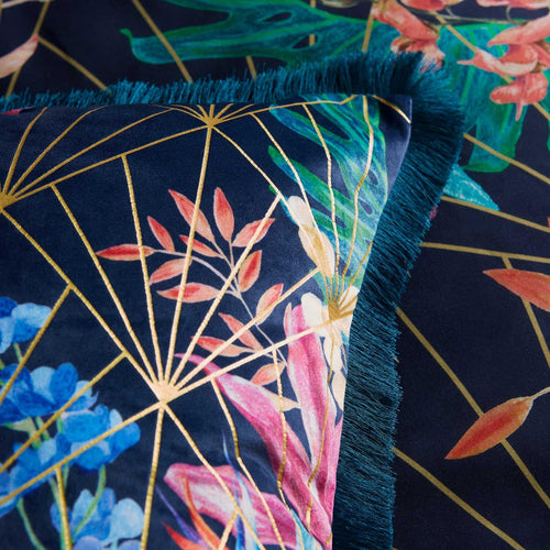 Hyperion Interiors Aloria Botanical Tassel Fringe Cushion Cover 50cm x 50cm 2