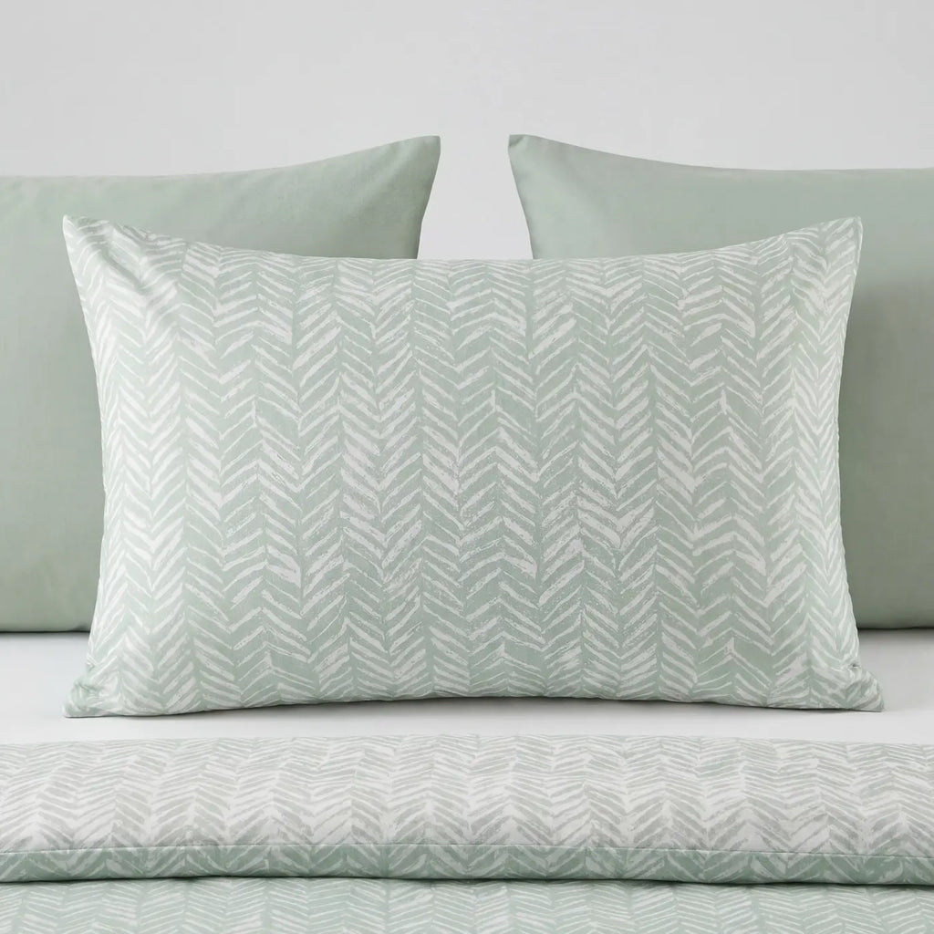 So Soft Helston Duvet Cover Set - Duck Egg image 2