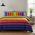Soho Duvet Cover Set - Rainbow