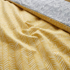 So Soft Helston Duvet Cover Set - Ochre image 3
