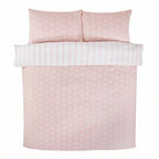 So Soft Spots & Stripes Duvet Cover Set - Blush image 4