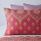 Asha Duvet Cover Set - Ruby image 2