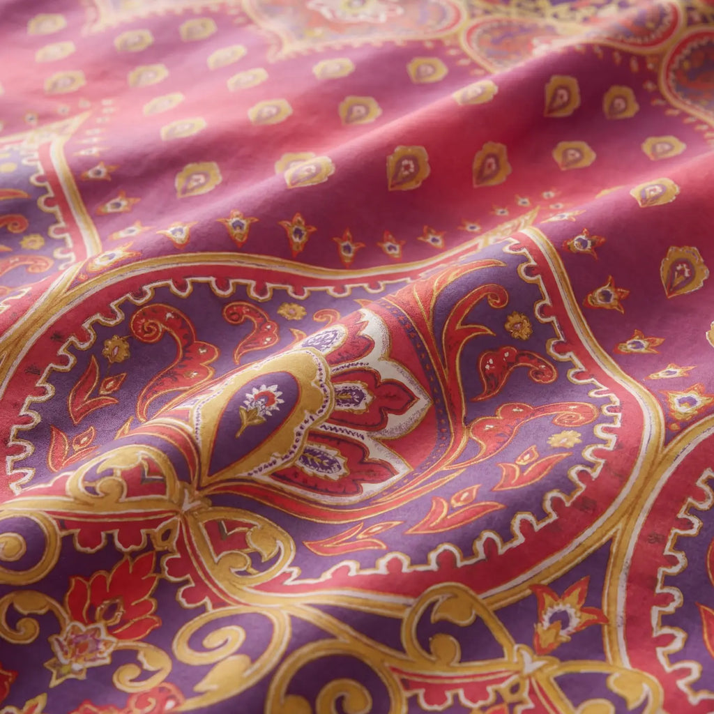 Asha Duvet Cover Set - Ruby image 3