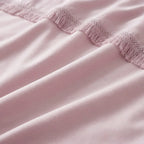 Tia Trellis Duvet Cover Set - Blush image 4