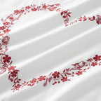 Heart Duvet Cover Set - White image 3