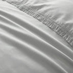 Tia Trellis Duvet Cover Set - Silver image 4