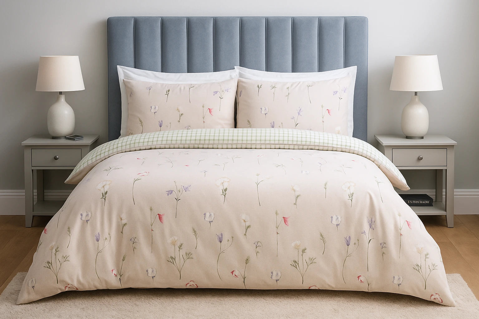 Niamh Complete 4 Piece Bedding Set