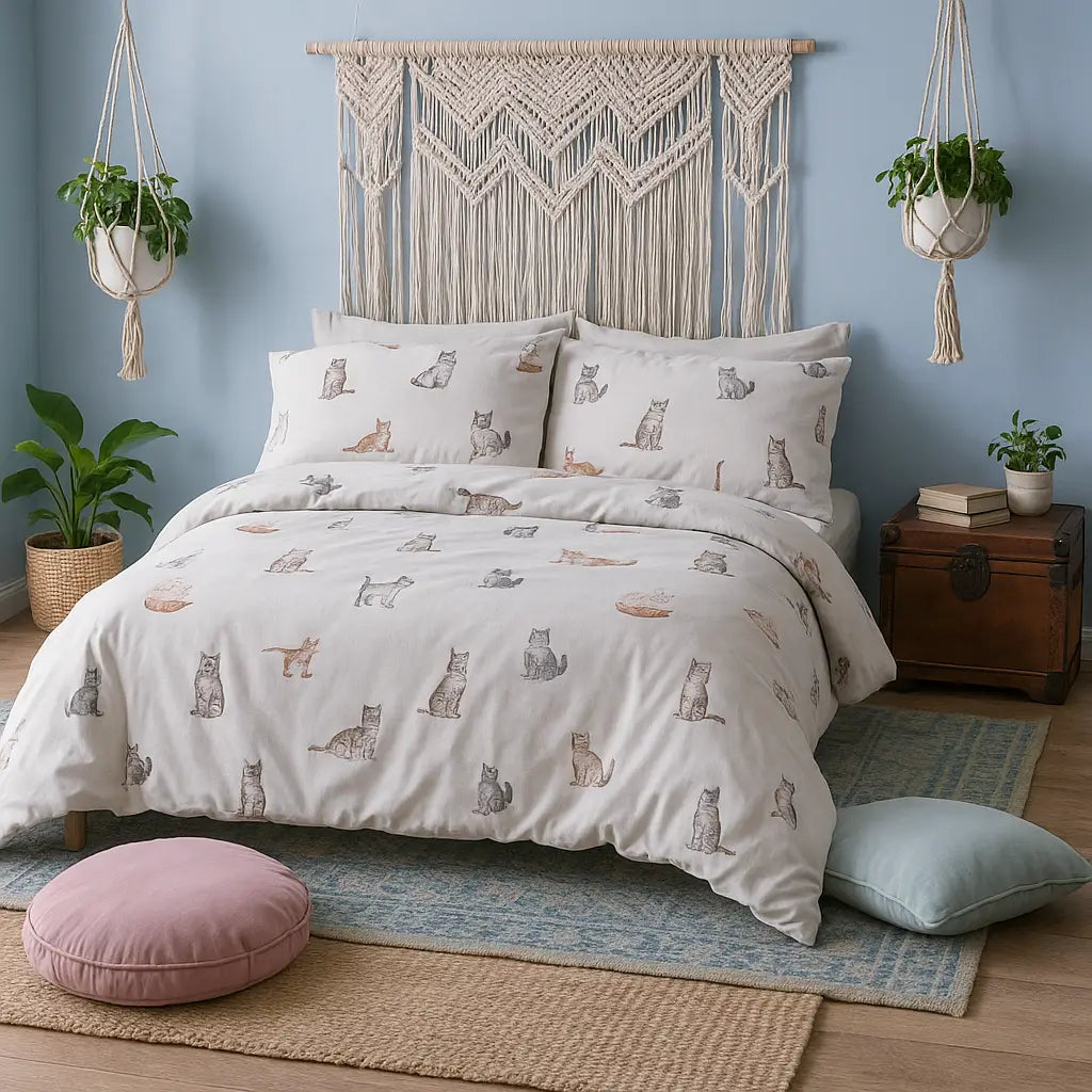 So Soft Purrrfect Duvet Cover Set