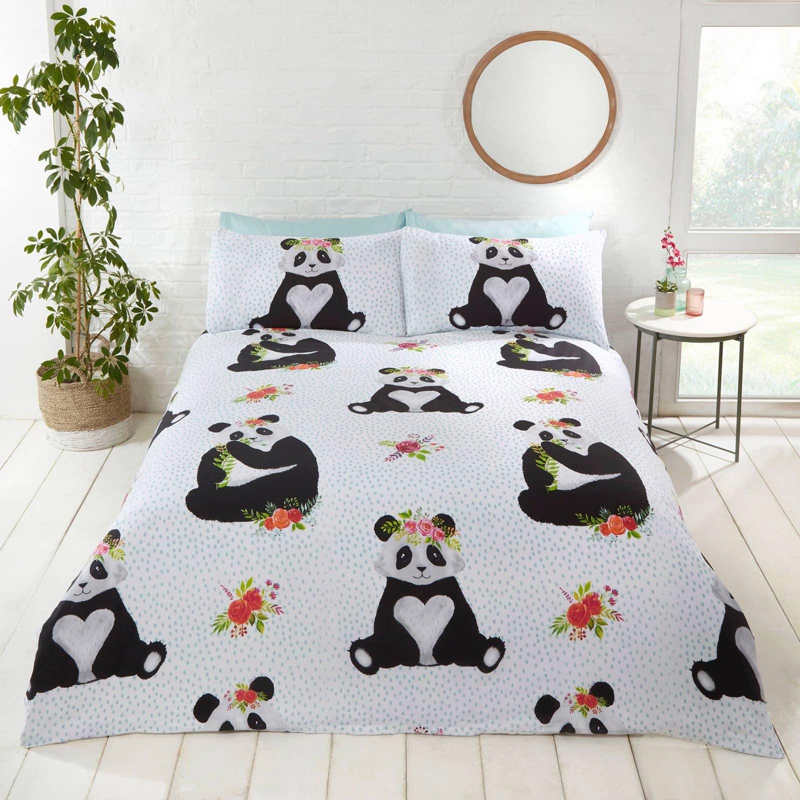 Panda Duvet Cover Set