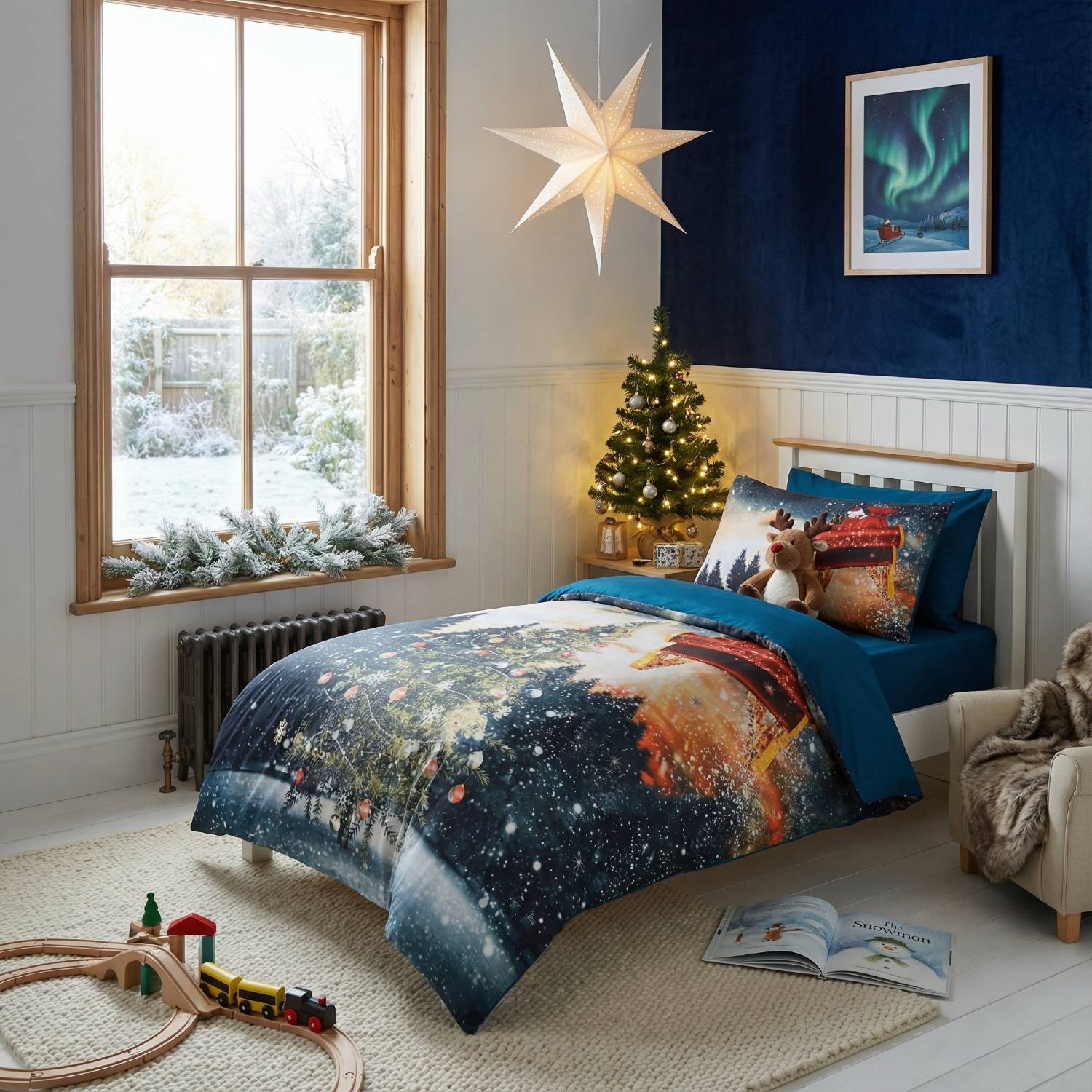 Northern Lights Duvet Cover Set