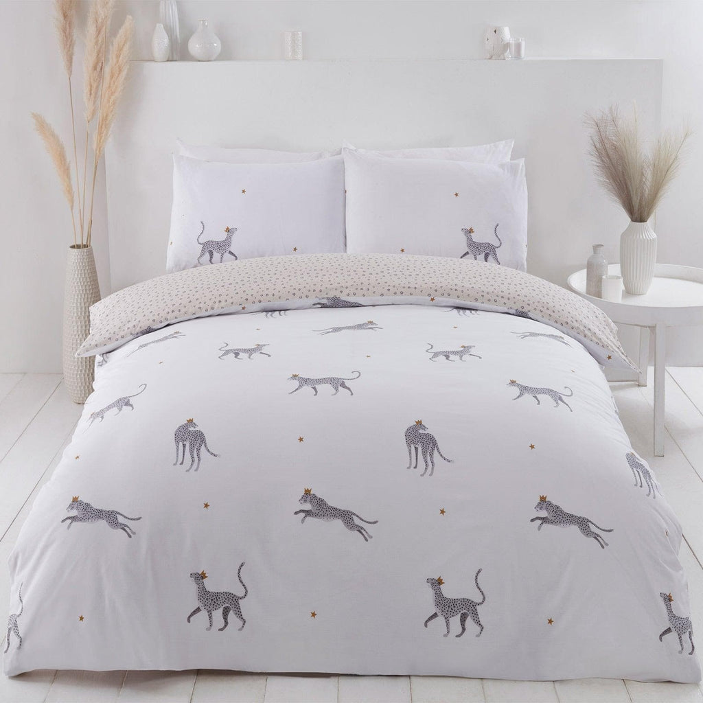 Sustainable Leopard Duvet Cover Set