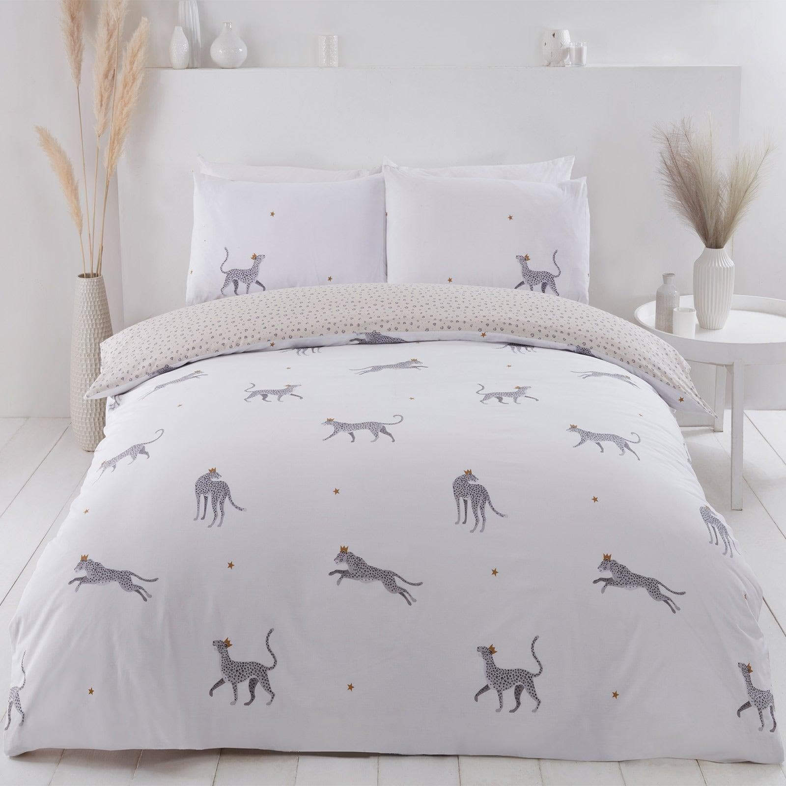 Sustainable Leopard Duvet Cover Set