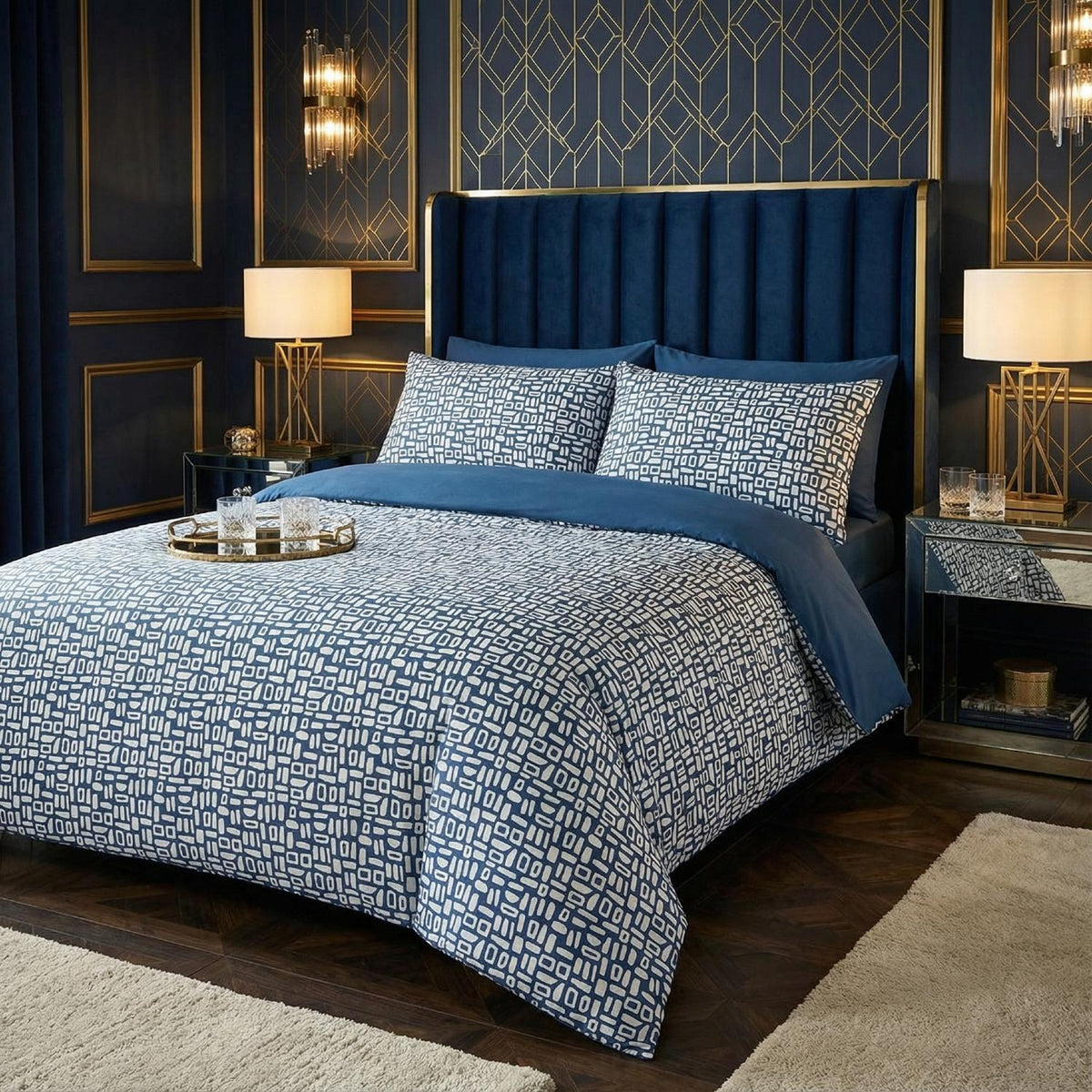 Pebbles Duvet Cover Set by Rapport Home 5
