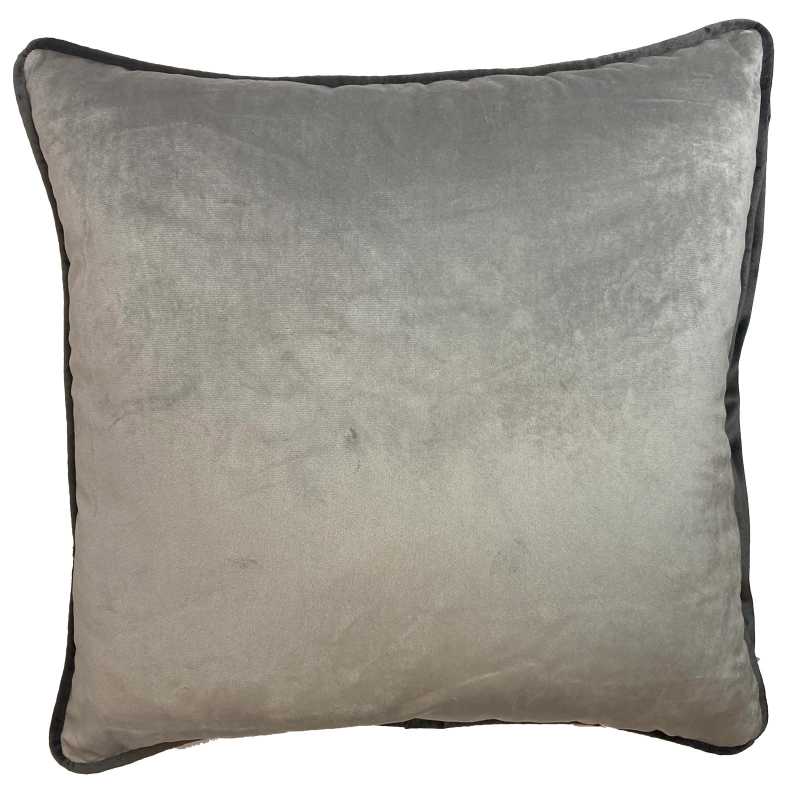 Piped Velvet Cushion Covers 43cm Square Collection