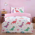 So Soft Dino Daisy Duvet Cover Set