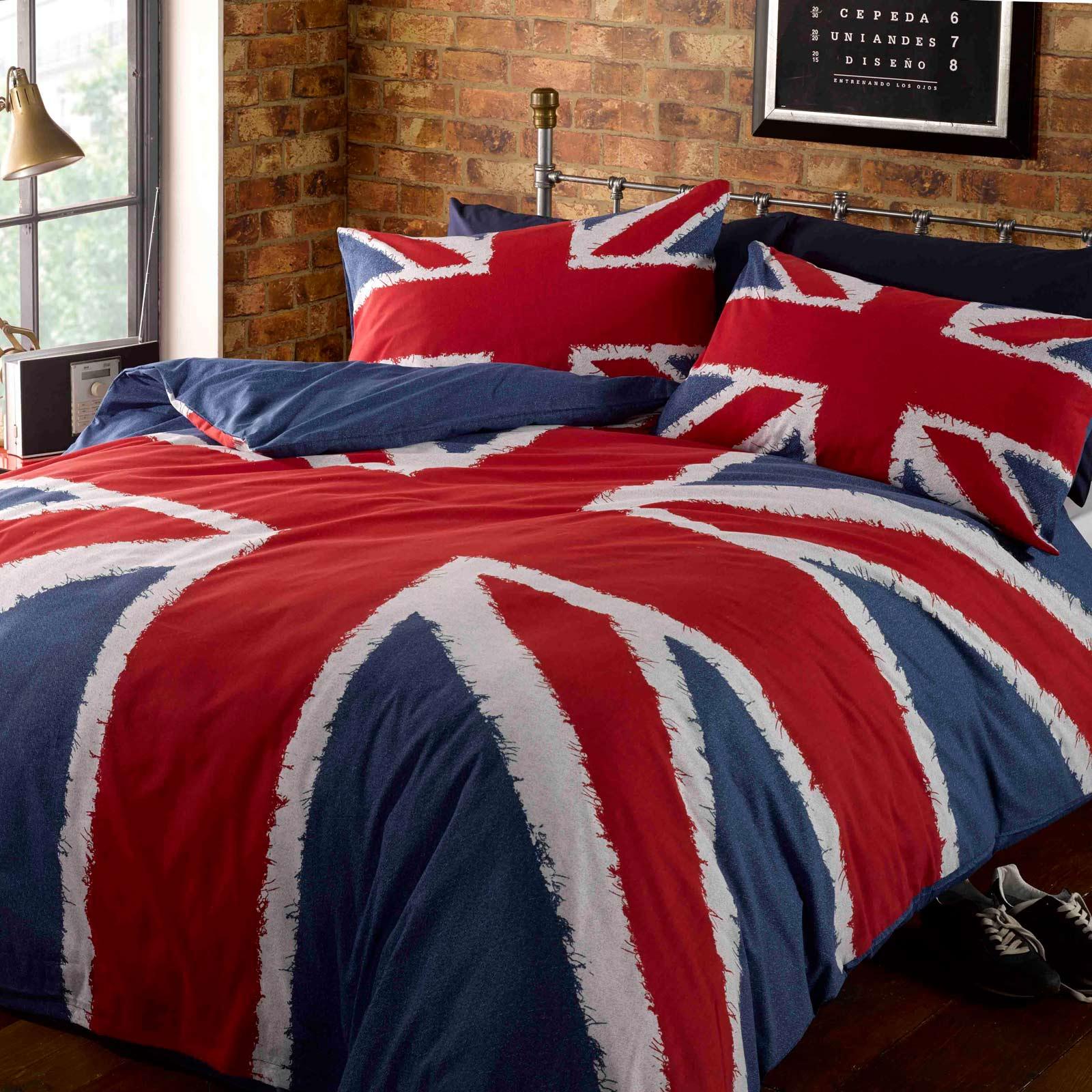 Union Jack Duvet Cover Set by Rapport Home
