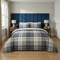Lomond Check Flannelette Duvet Cover Set by Rapport Home