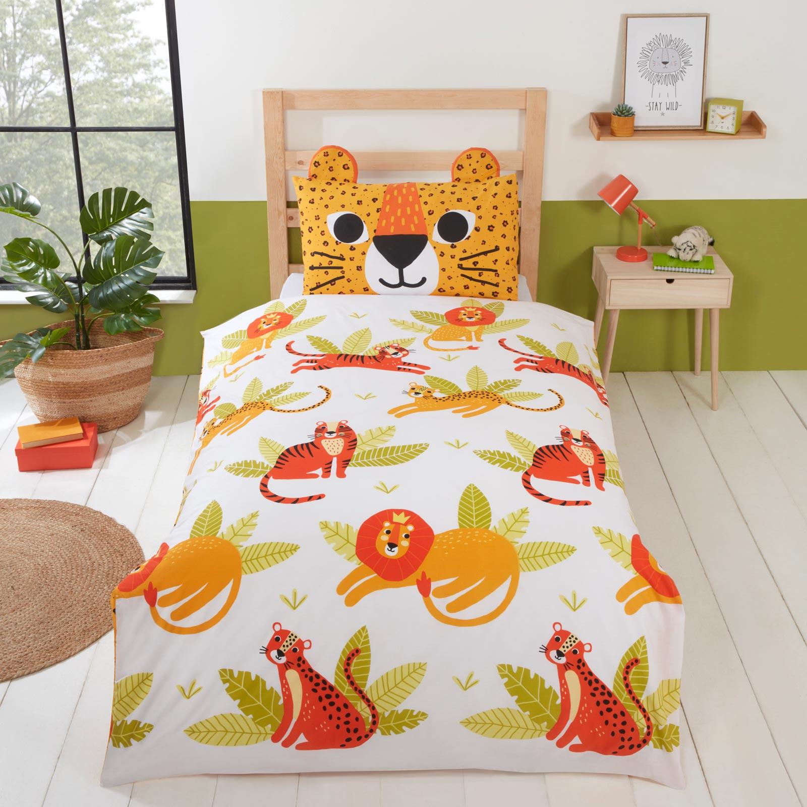 Wild Cats Duvet Cover Set