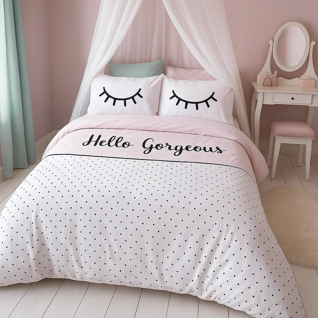 Hello Gorgeous Duvet Cover Set