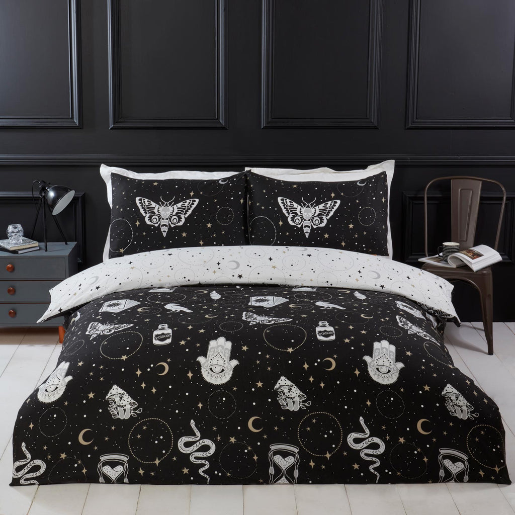 So Soft Gothic Magick Duvet Cover Set by Rapport Home