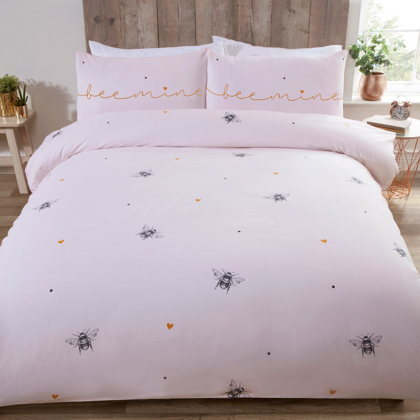 Bee Mine Duvet Cover Set by Rapport Home