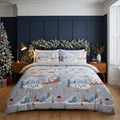 Christmas Winter Town Duvet Cover Set