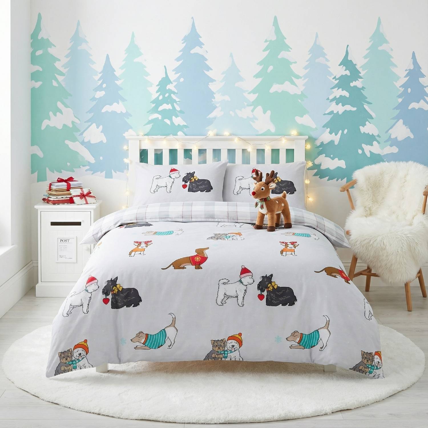 Winter Tails Duvet Cover Set