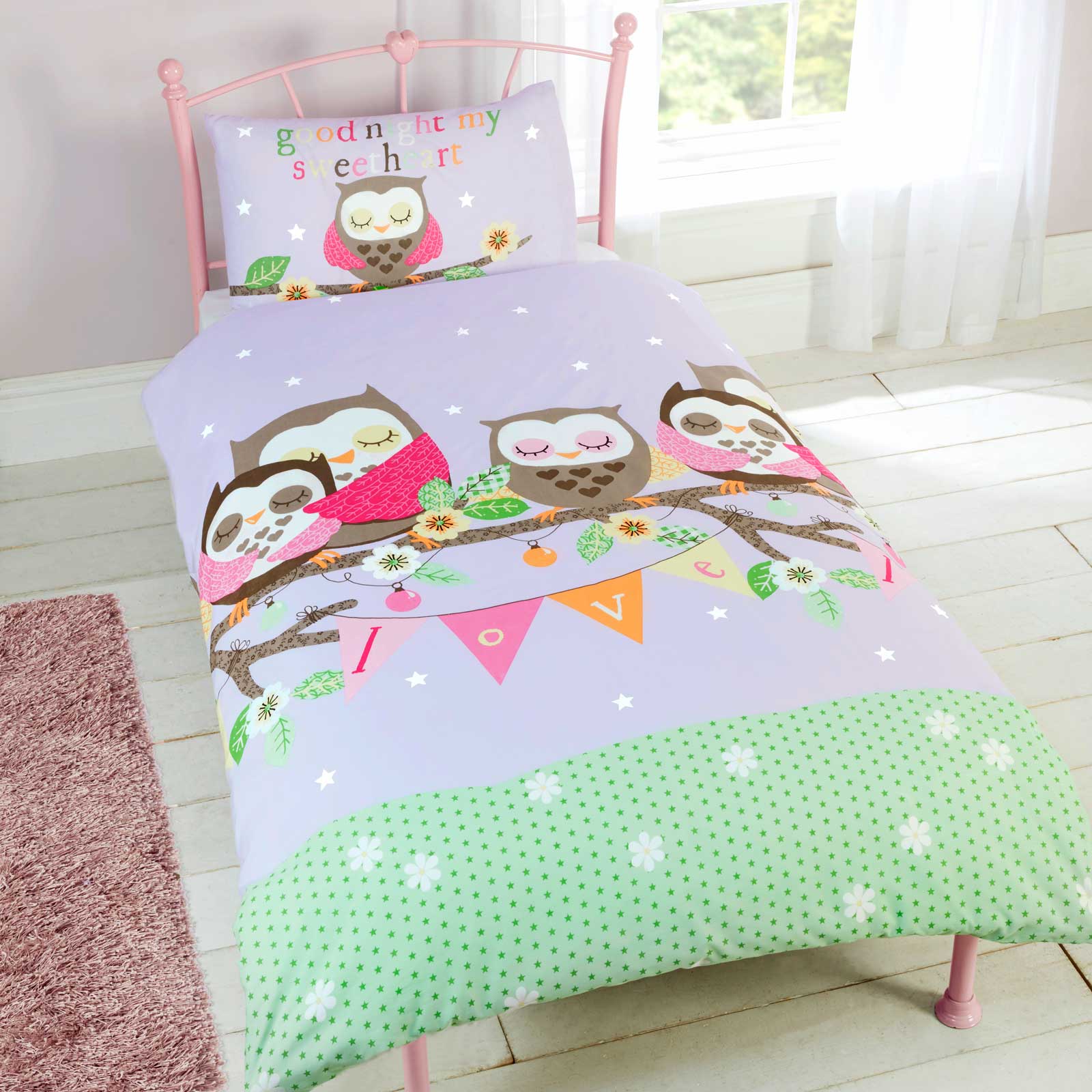 Goodnight Sweetheart Duvet Cover Set