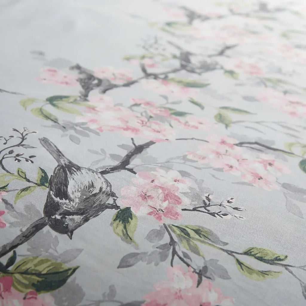 Eloise Floral Duvet Cover Set - Grey image 3