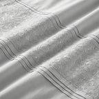 Everdean Duvet Cover Set - Grey image 4