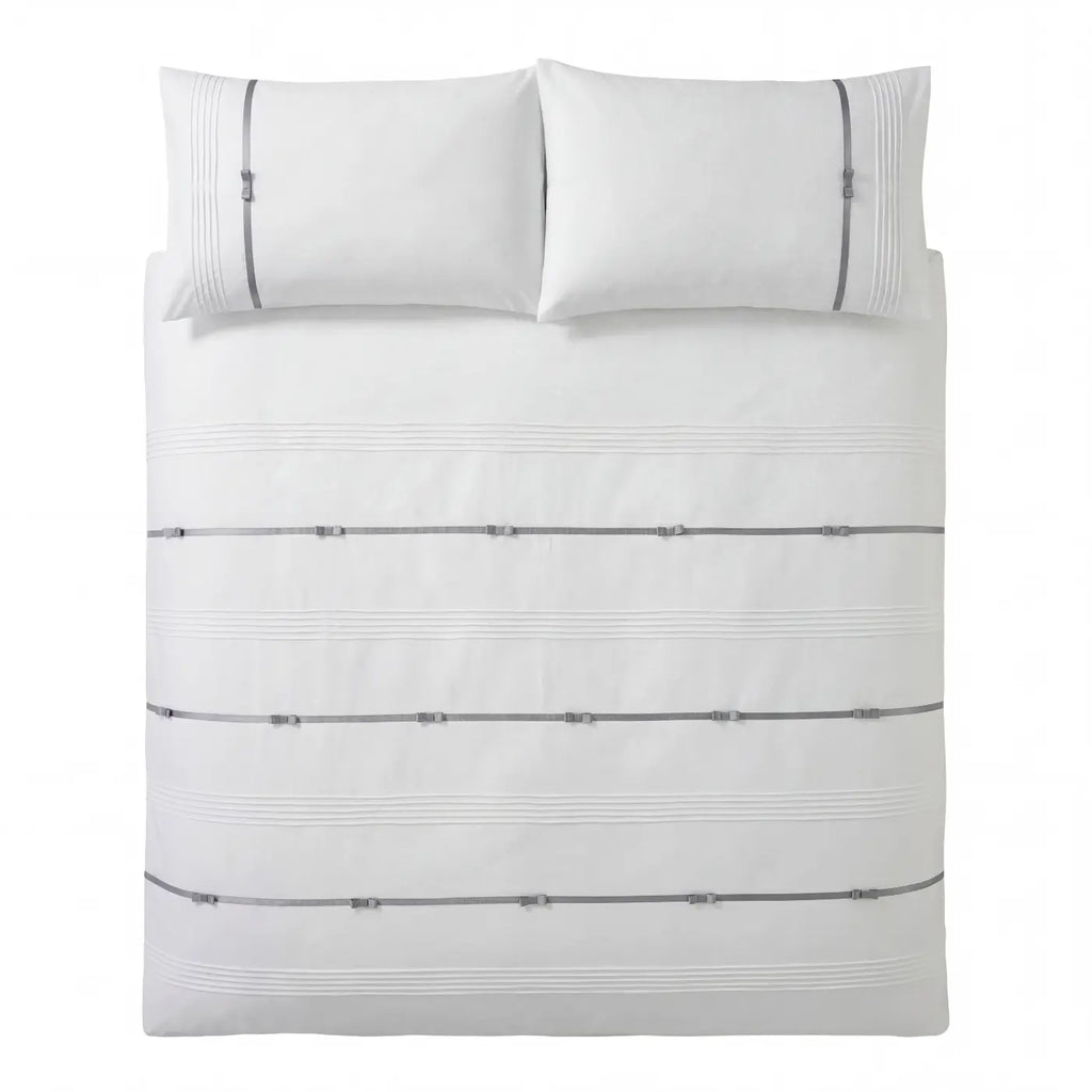 Clarissa Duvet Cover Set - White image 4