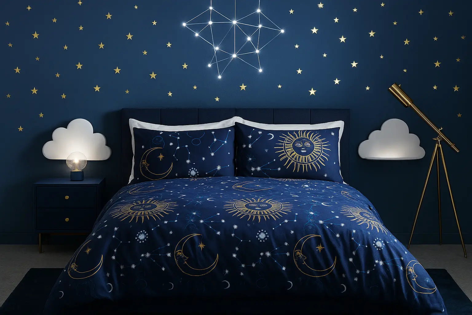 Celestial Duvet Cover Bedding Set