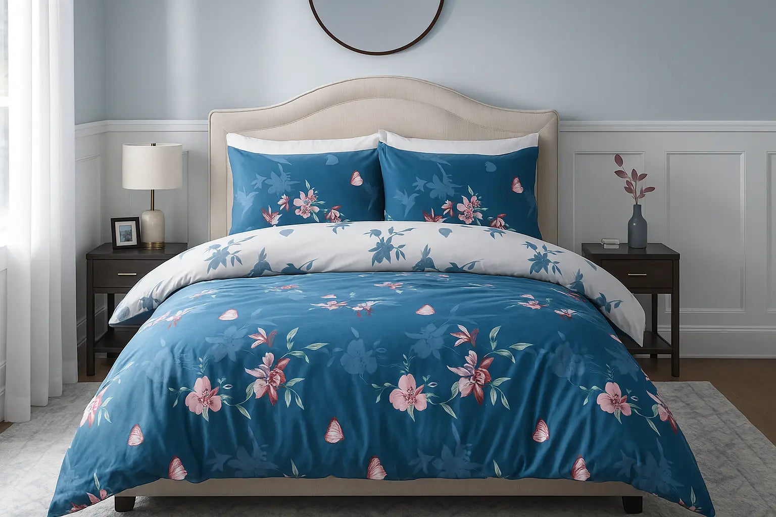 Hummingbird Duvet Cover Bedding Set