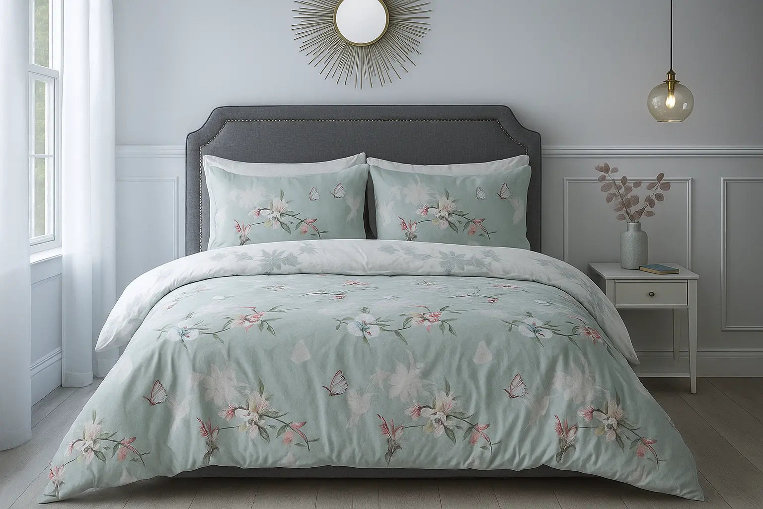 Hummingbird Duvet Cover Bedding Set