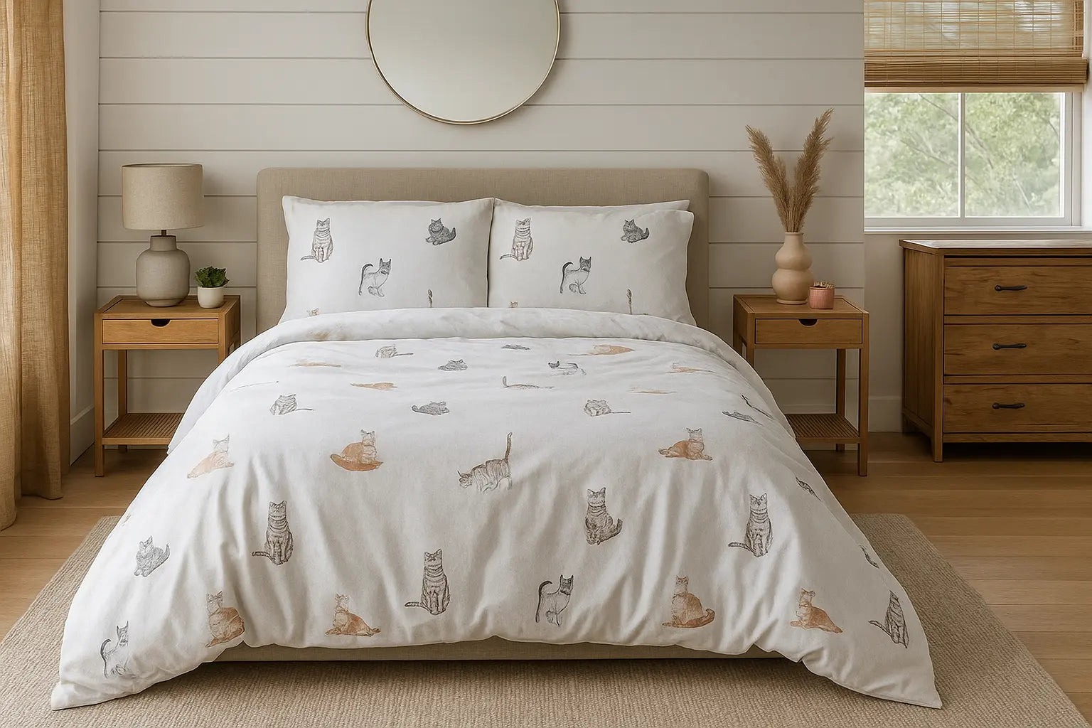 Purrrfect Duvet Cover Bedding Set