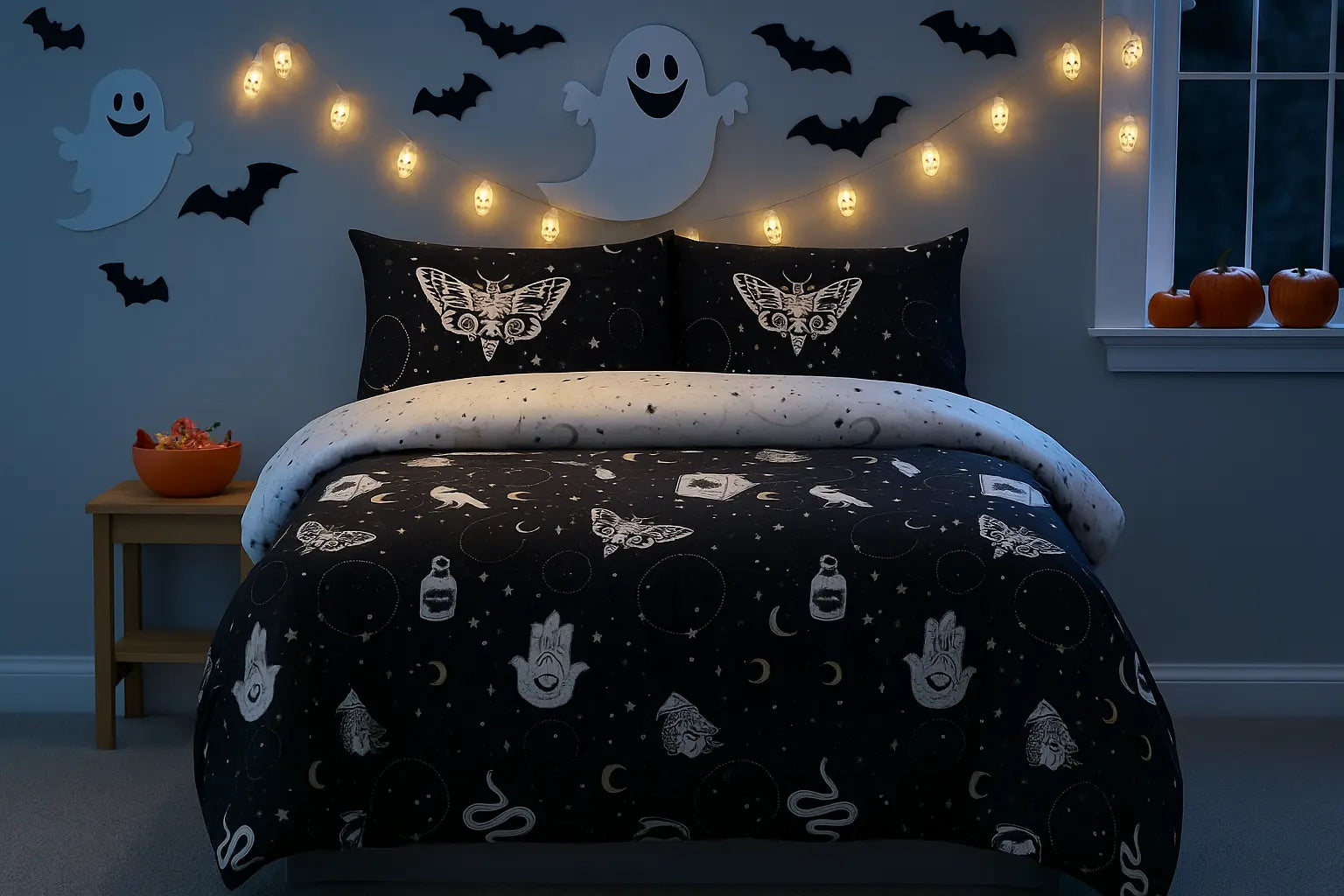 Gothic Magick Duvet Cover Bedding Set