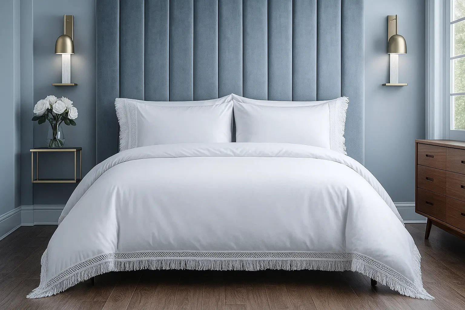 Tia Trellis Duvet Cover Bedding Set