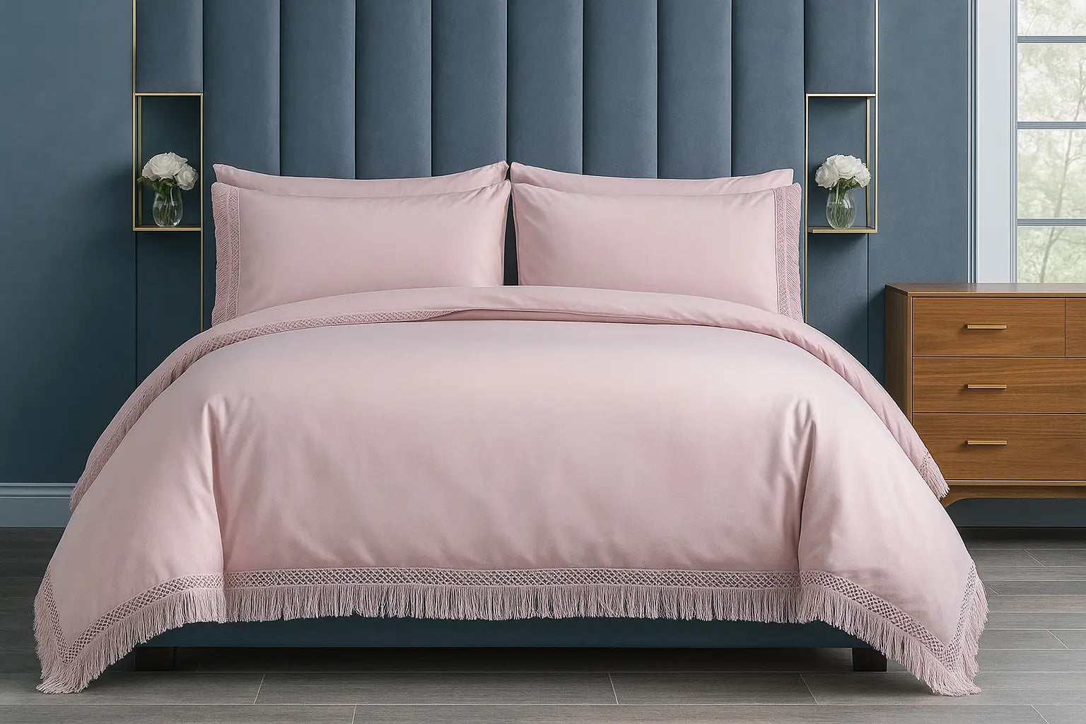 Tia Trellis Duvet Cover Bedding Set