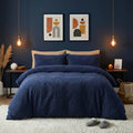 Sherpa Teddy Fleece Duvet Cover Set 1
