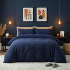 Sherpa Teddy Fleece Duvet Cover Set 1