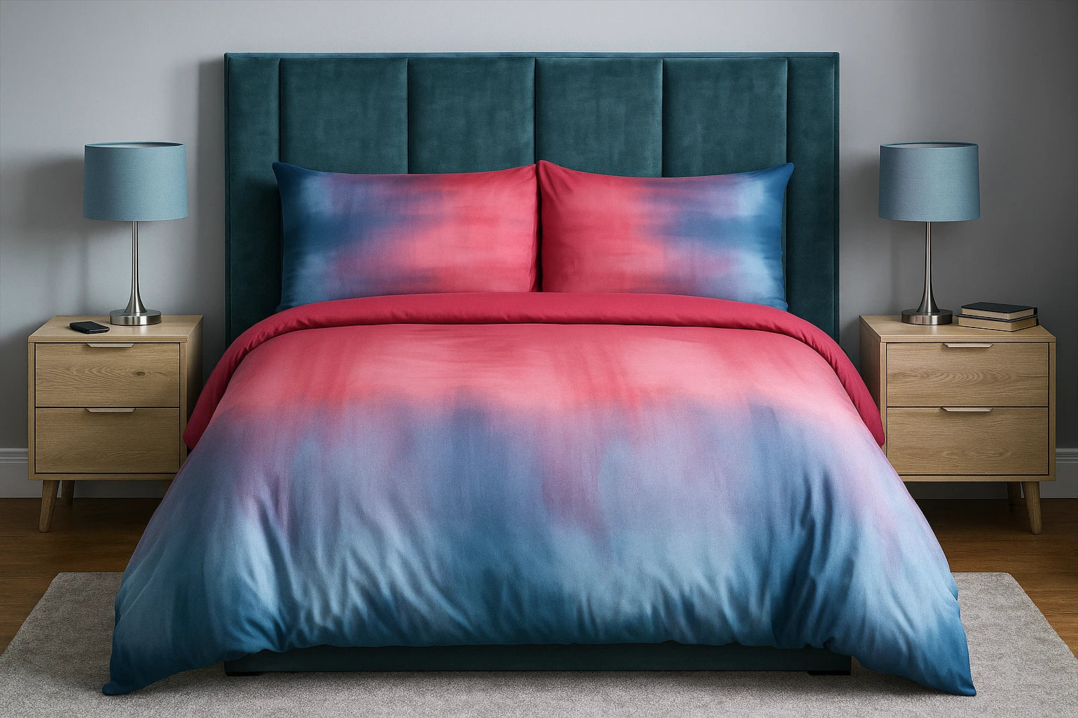 Ombre Duvet Cover Bedding Set