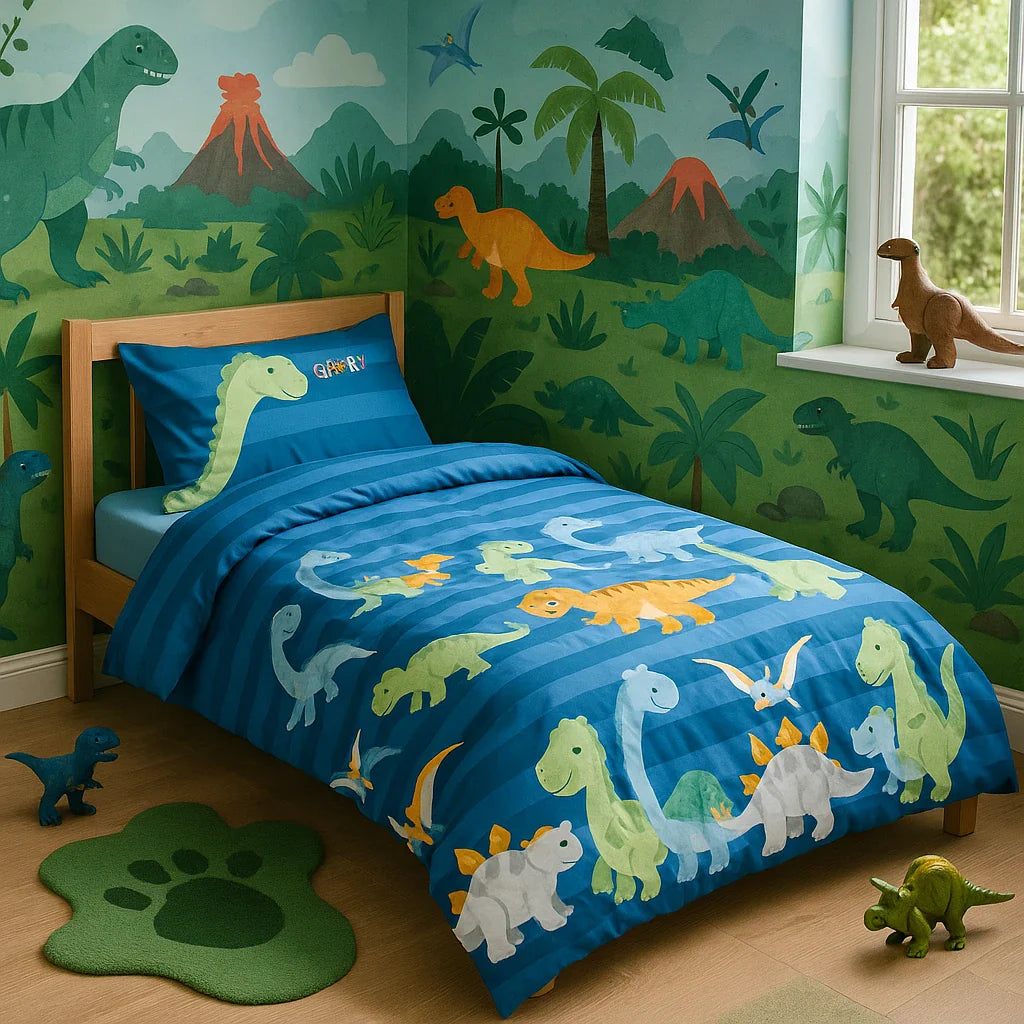 Dinosaur Duvet Cover Set