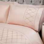 Monaco Duvet Cover Blush