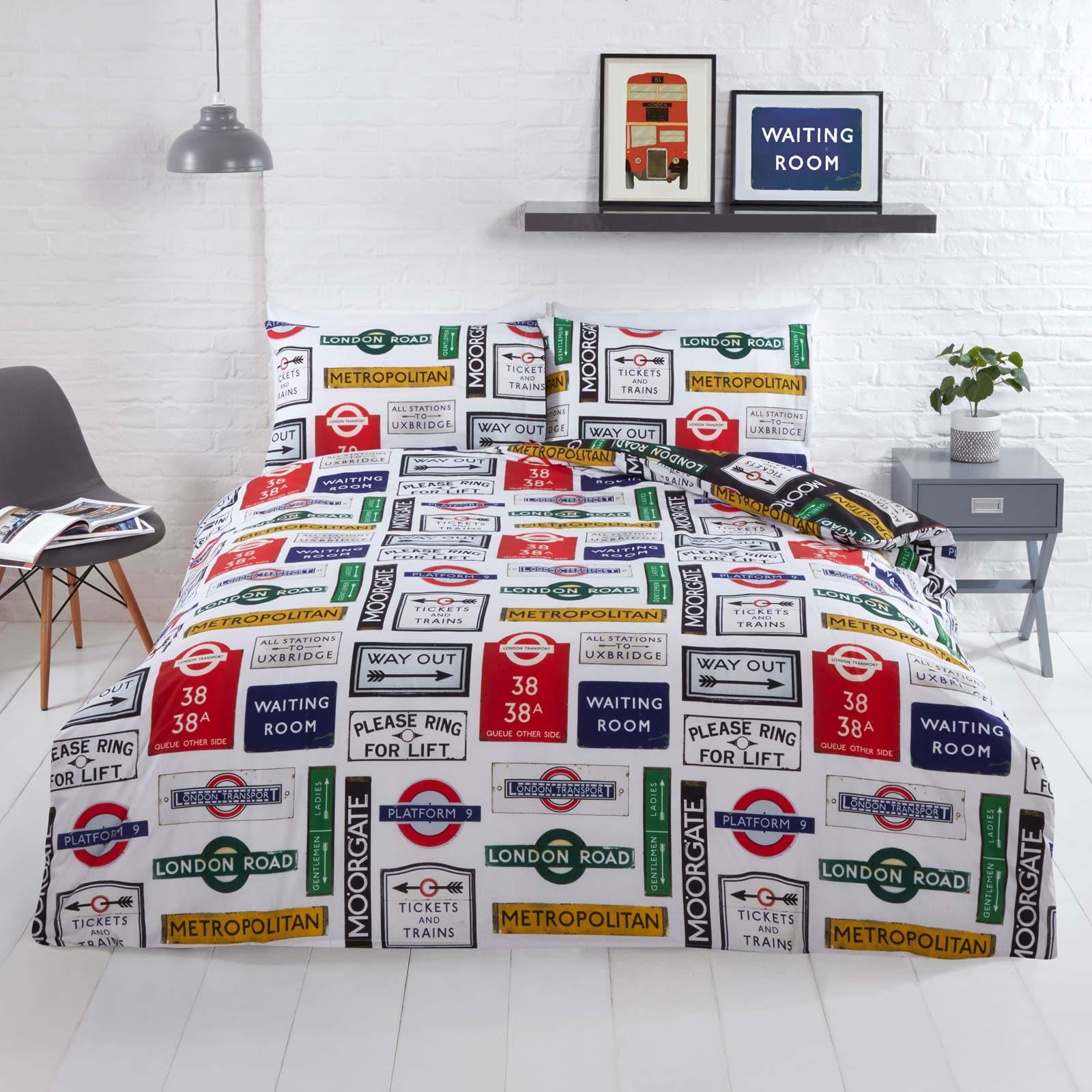 TFL Signs Duvet Cover Set